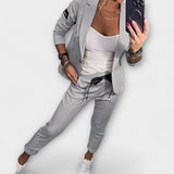 Greta | Elegante Set van Top, Jas en Broek