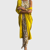 Hanne | Elegante Twee-Piece Set – Geel 2