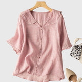 Wanda | Elegante Blouse – Groen