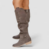 Zara | Orthopedische Westernlaarzen – Beige