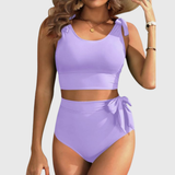 Aagje | Set van Hoge Taille Twee-Delige Bikini