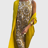 Hanne | Elegante Twee-Piece Set – Geel 2