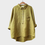 Klaske | Elegante zomerblouse – Geel