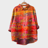 Klaske | Elegante zomerblouse – Oranje
