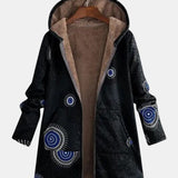 Bregje | Sherpa-jas met tribal patroon