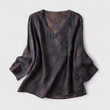 Sabrina | Comfortabele Blouse – Blauw