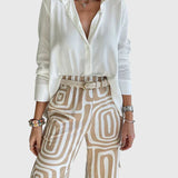 Lottie | Elegante Broeken + Blouse & Riem Gratis