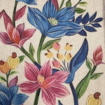Dieuwke | Vest met rits en botanische bloemenprint
