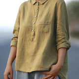 Klaske | Elegante zomerblouse – Geel