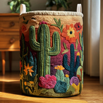 Gewatteerde wasmand – Bloeiende cactussen