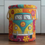 Gewatteerde wasmand – Hippiebusje
